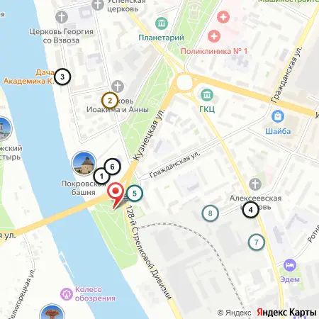 Кафе рядом с местом «Парк Победы» на карте